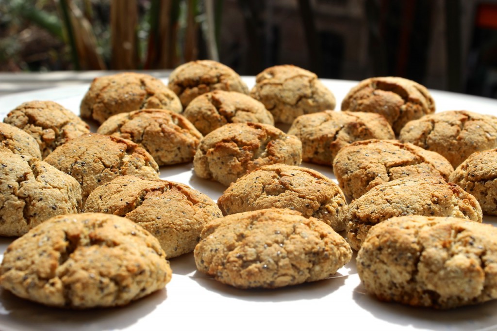 Lemon Chia Seed Rock Buns